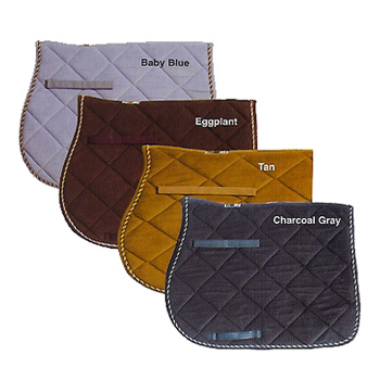 Velvet Saddle Pads